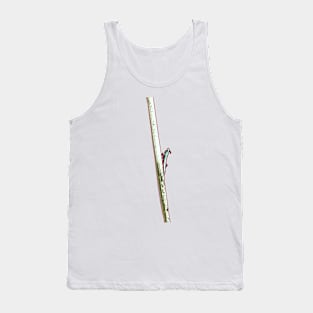 Praying mantis balancing on a stick - nature photography Tank Top